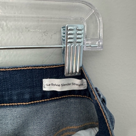 Frame Le Sylvie Slender Straight Jeans - Picture 3 of 4